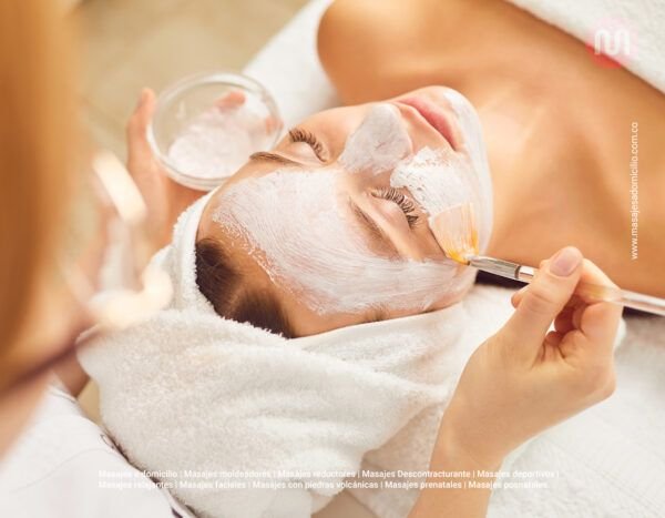 limpieza facial a domicilio